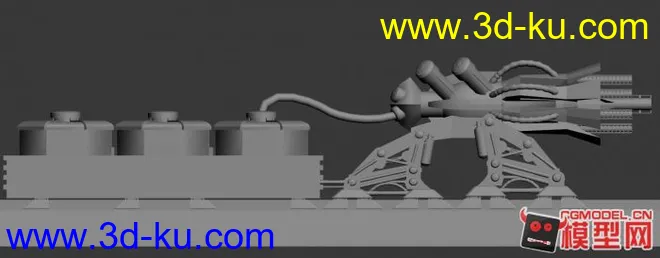 原创模型——磁悬浮磁轨炮的图片4