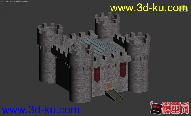 场景用城堡模型的图片1