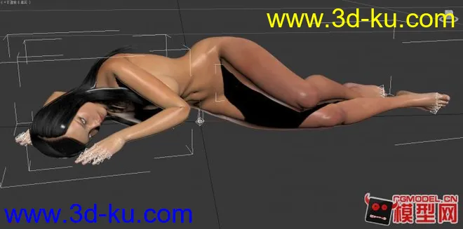 有贴图有绑定的高精度动画女模型的图片2