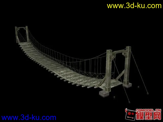 吊橋一座模型的图片1