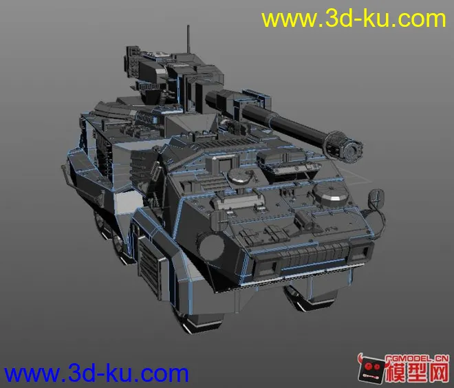 装甲车游戏模型的图片1