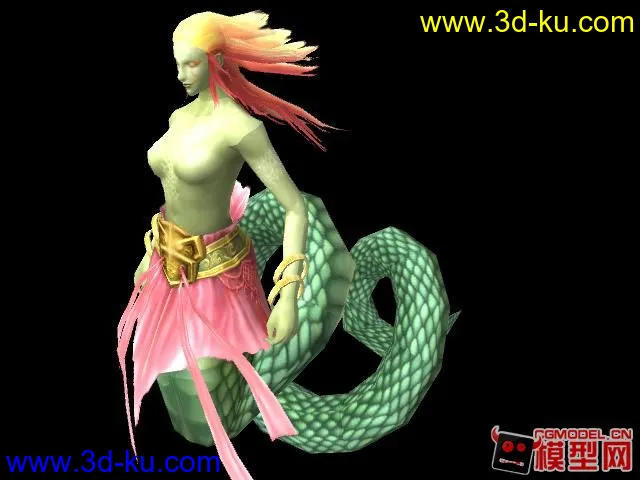 蛇妖女模型的图片1