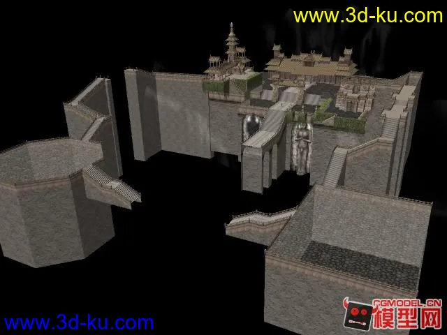 少林寺門派場景模型的图片1