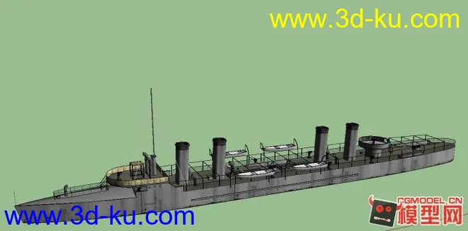 USS Truxton (DD-14)模型的图片1