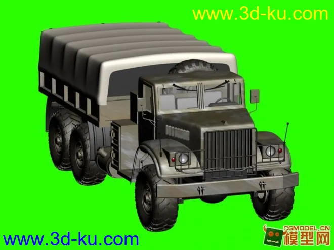 俄罗斯Kraz 255 B军事卡车模型的图片1