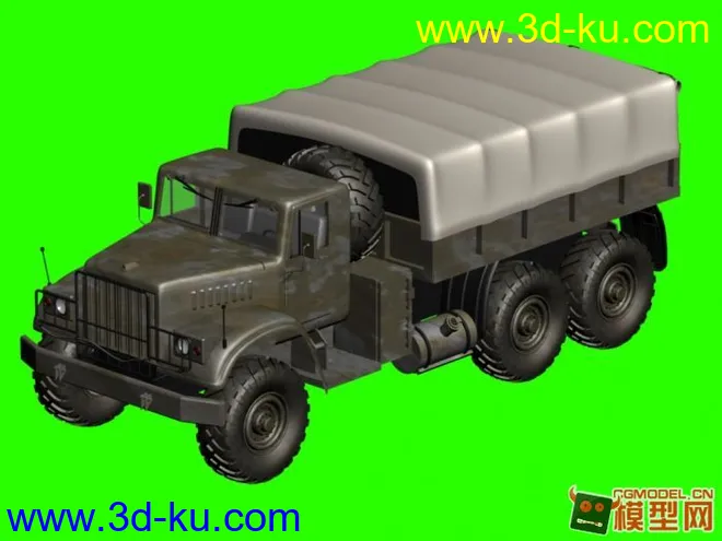俄罗斯Kraz 255 B军事卡车模型的图片2