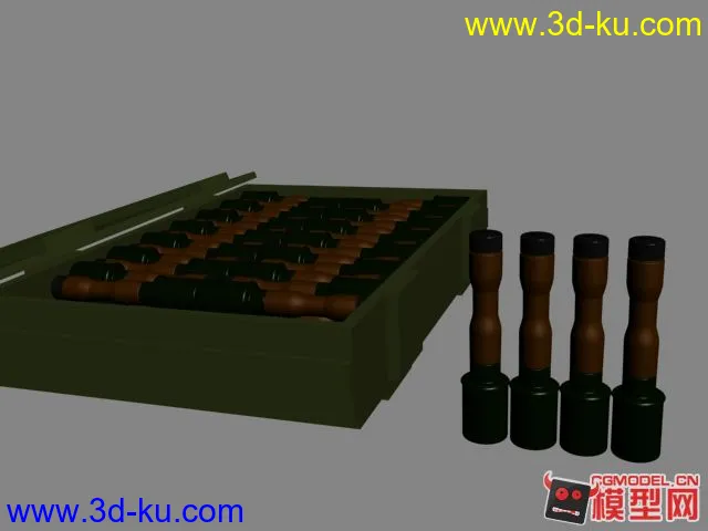 STG39木柄手榴弹模型的图片1