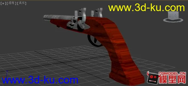 原创一把渣火枪模型的图片5