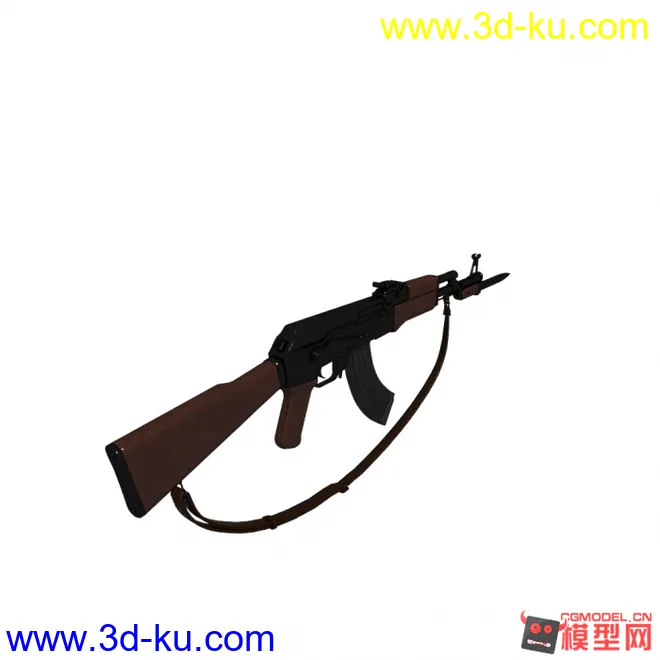 AK47，有贴图模型的图片3