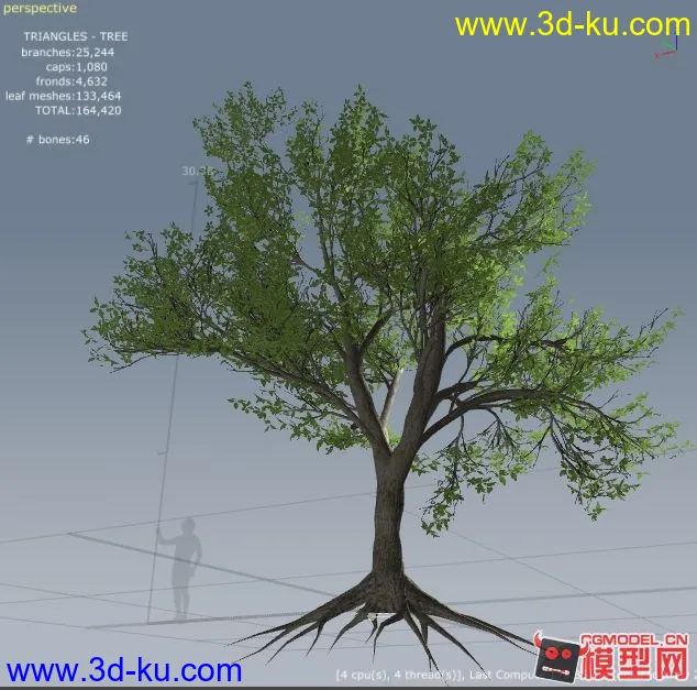 动画场景树模型带贴图的图片5