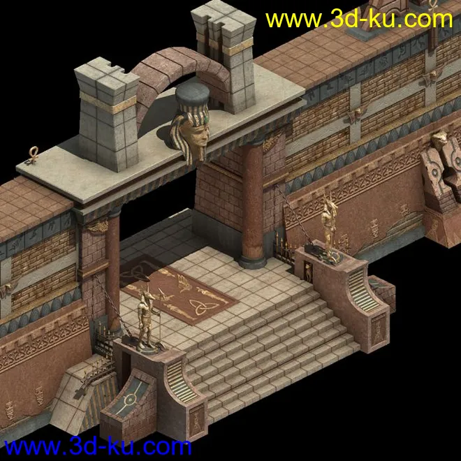 埃及城门模型的图片2