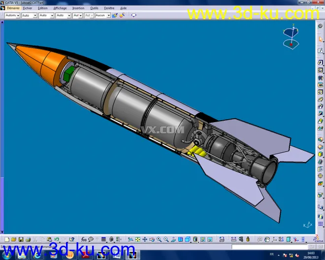 【转】v2导弹模型CATIA格式及通用格式【转】的图片2