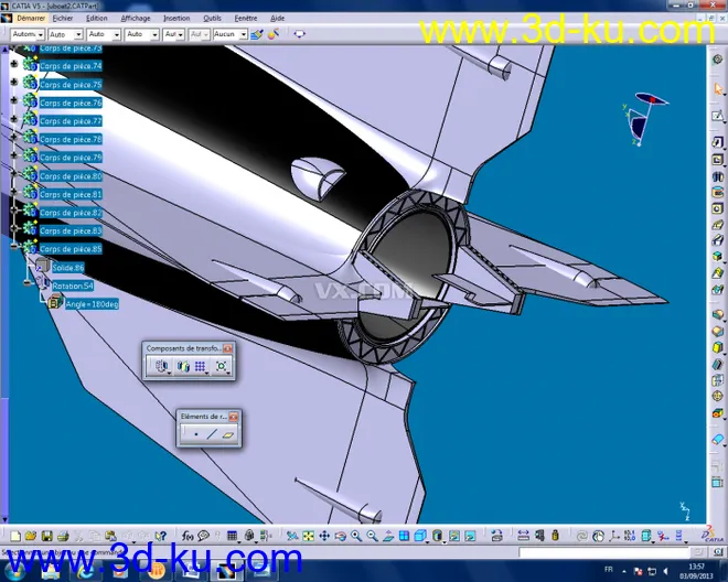 【转】v2导弹模型CATIA格式及通用格式【转】的图片4