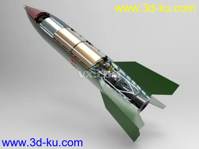 【转】v2导弹模型CATIA格式及通用格式【转】的图片5