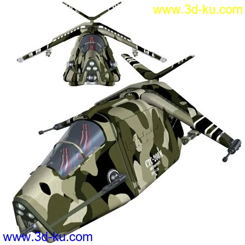 军用直升机，救援机，军用飞机模型的图片3