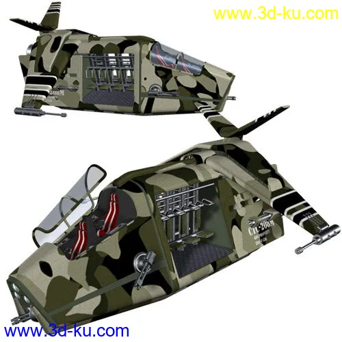 军用直升机，救援机，军用飞机模型的图片4