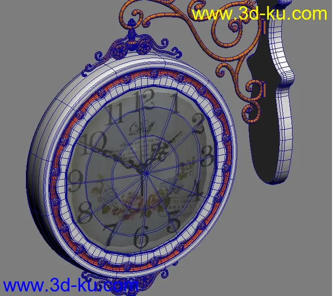 欧式钟模型的图片1
