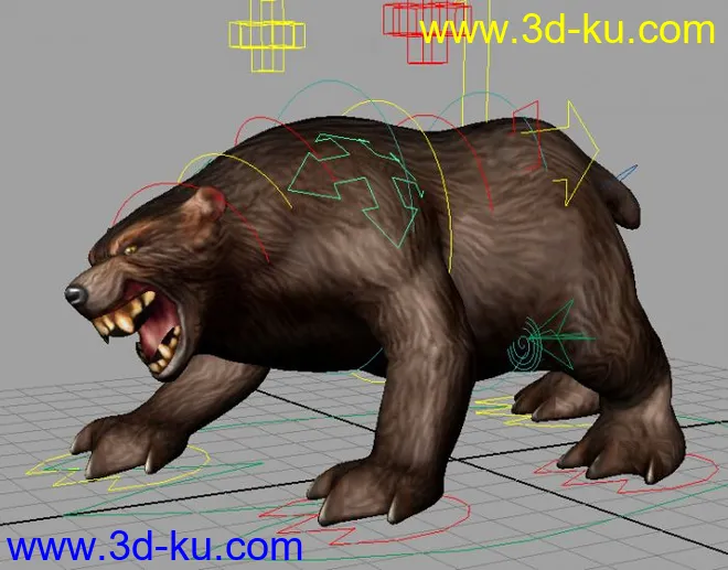 魔兽暴力熊模型的图片1