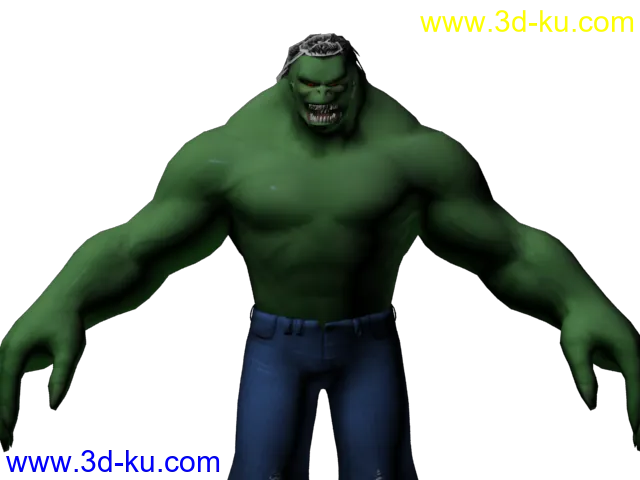 超级英雄-钢铁侠队友-绿巨人浩克【合辑】+各种版本的绿巨人模型的图片1