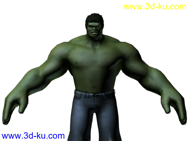 超级英雄-钢铁侠队友-绿巨人浩克【合辑】+各种版本的绿巨人模型的图片4