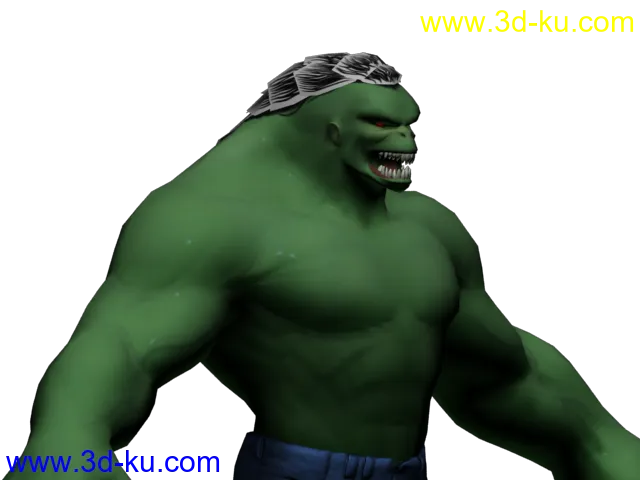 超级英雄-钢铁侠队友-绿巨人浩克【合辑】+各种版本的绿巨人模型的图片9