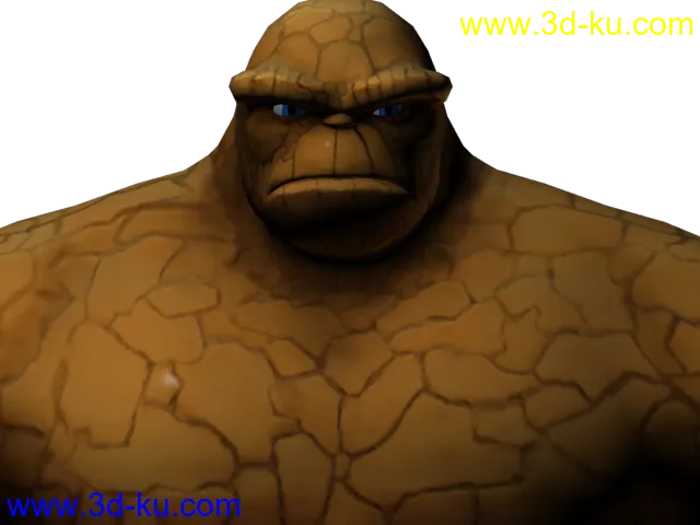 神奇四侠成员-石头人模型的图片3