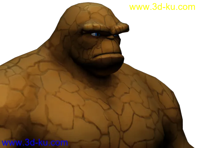 神奇四侠成员-石头人模型的图片5
