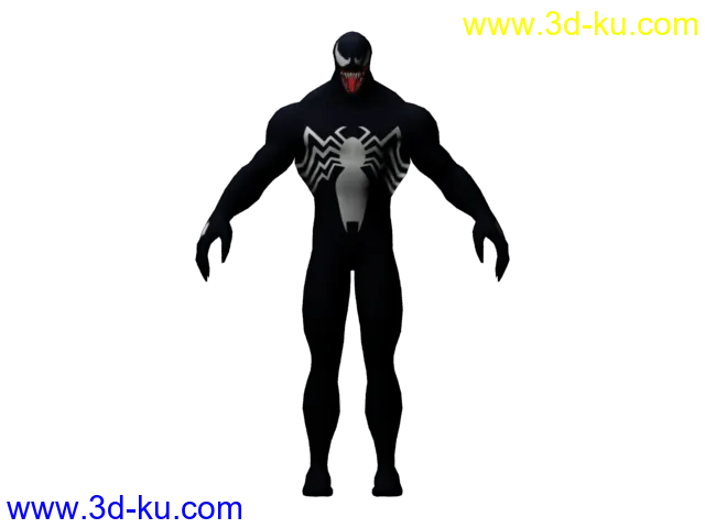 蜘蛛侠3反派角色——毒液模型的图片1