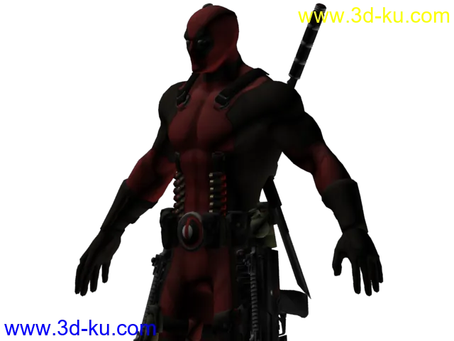 X战警角色——死侍模型的图片5