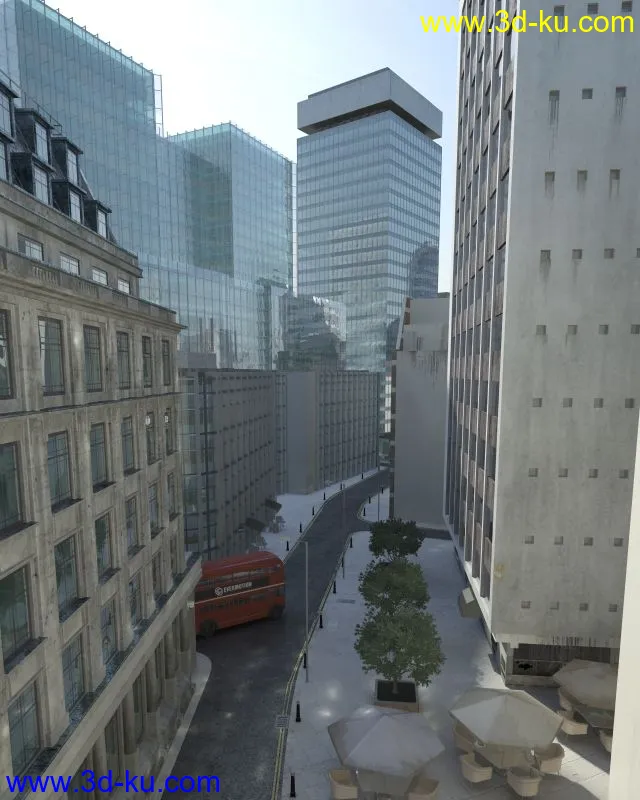 高品质英国伦敦城的多角度场景模型的图片6