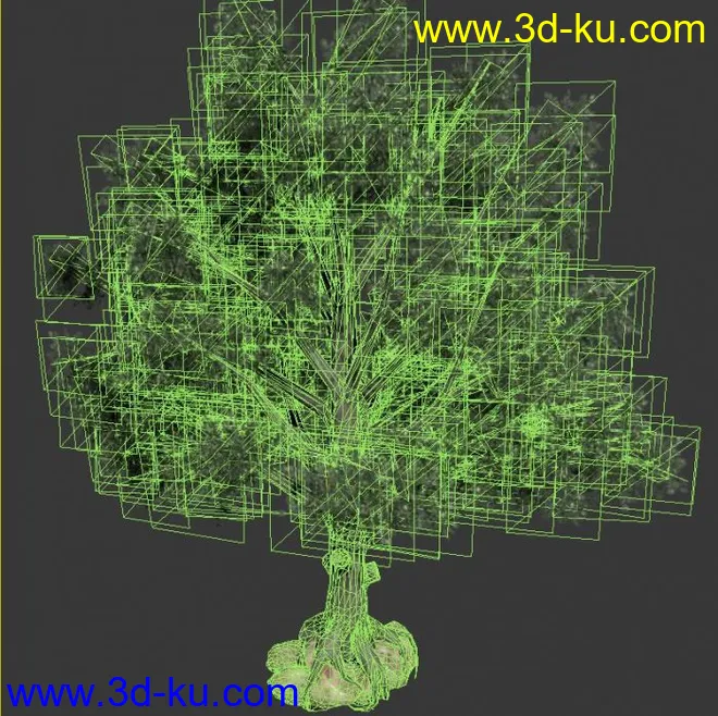 树  模型加透明贴图的图片2