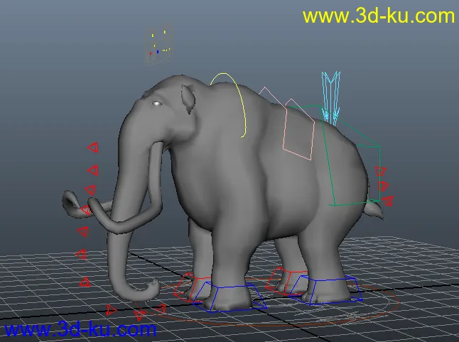 猛犸象模型的图片1
