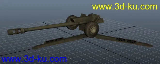 苏联 D-30 122mm毫米榴弹炮模型的图片1