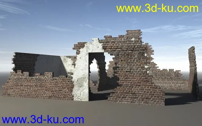 残缺遗址建筑3D模型合辑的图片4