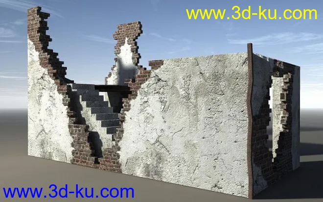 残缺遗址建筑3D模型合辑的图片12