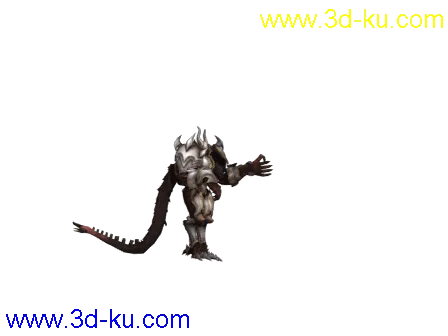 Aion_guai01a怪物模型带动作显外太空帖图的图片1