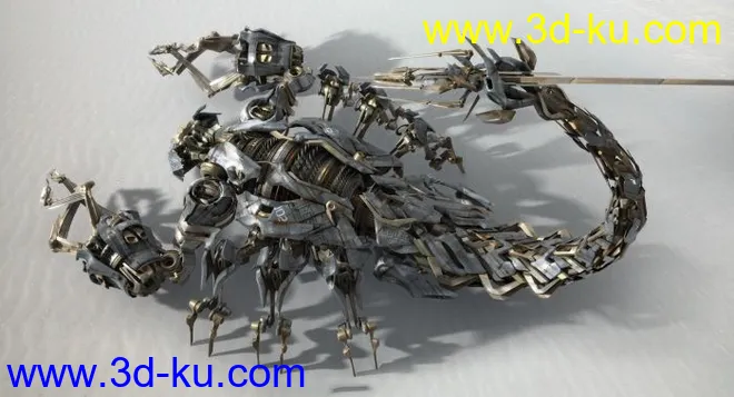 变形金刚撒克蝎-- Skorponok模型的图片2