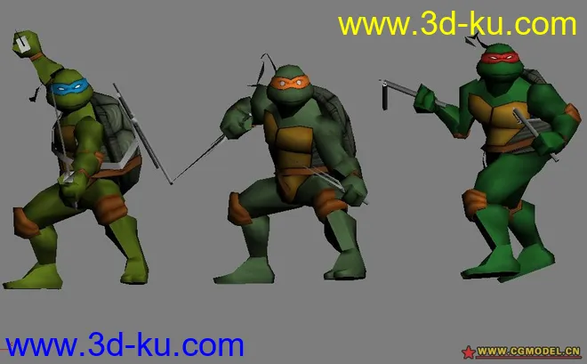 忍者龜模型的图片1