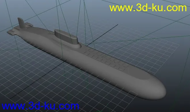 台风级潜艇模型的图片1
