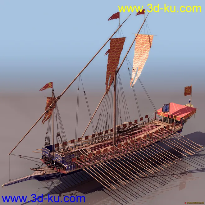 网上收集的全套实用模型之古代战舰＆现代战舰系列 不为积分 但求分享的图片14