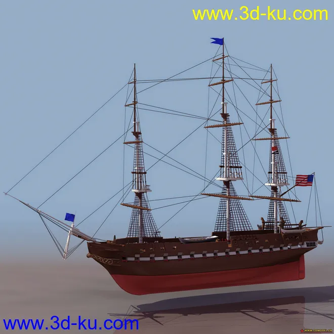 网上收集的全套实用模型之古代战舰＆现代战舰系列 不为积分 但求分享的图片23
