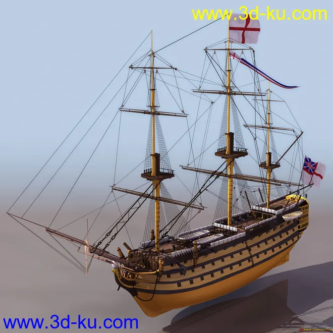 网上收集的全套实用模型之古代战舰＆现代战舰系列 不为积分 但求分享的图片29