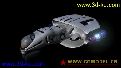 有内构的飞船“精品” maya科幻系列 mb格式模型的图片5