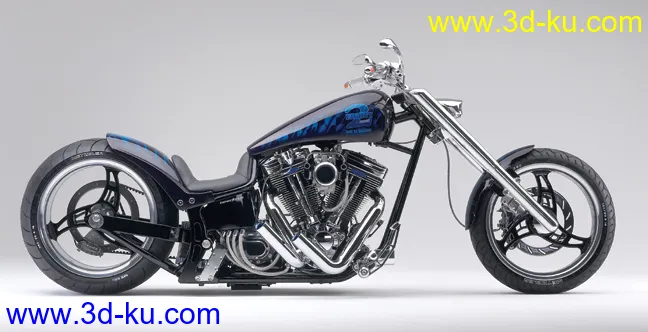 影视级帝国摩托车模型的图片8