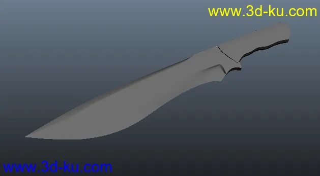 第一次发帖子啊 嗯 一把刀模型的图片2