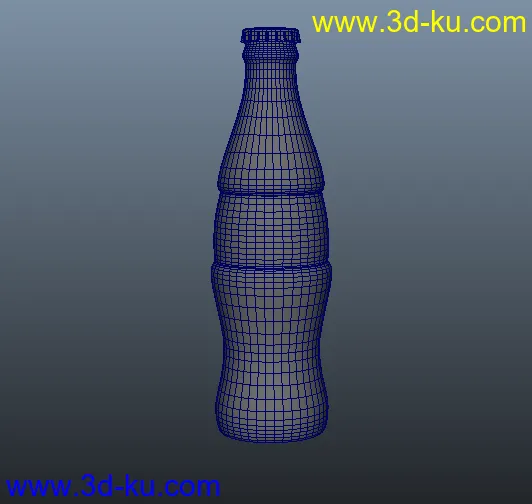 玻璃可乐瓶子模型的图片2