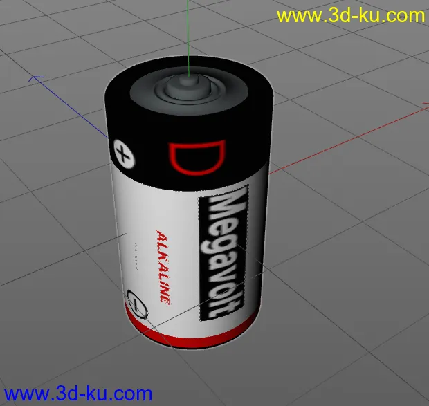 干电池  1号电池  拉长变细 可以当5号电池模型的图片1