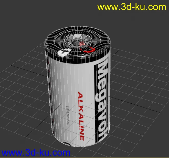 干电池  1号电池  拉长变细 可以当5号电池模型的图片2