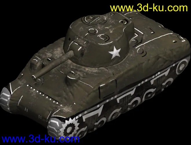WT-4.1号橡皮坦克高清带图模型的图片6