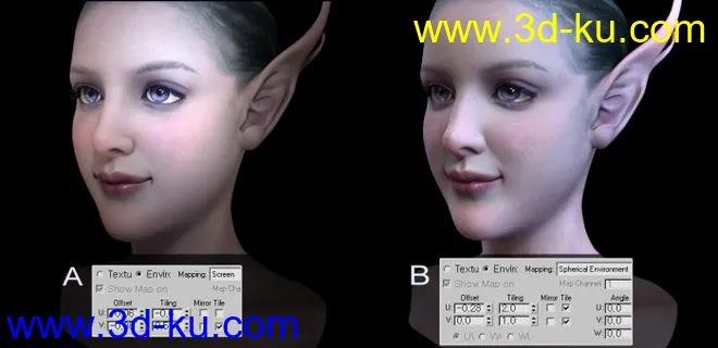 MAX模型-3D超写实CG头像源文件的图片2